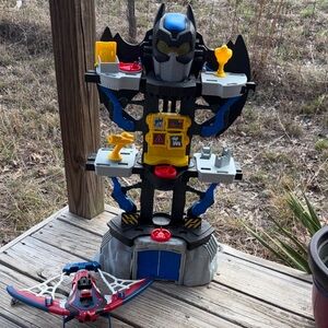 Mattel Batman Action Playset with Blue, Black, and Yellow